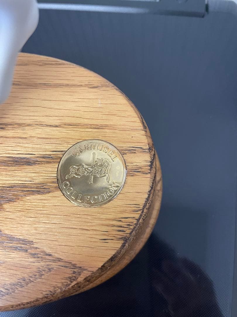 カルーセルコレクション　回転木馬オルゴール　レトロ　アンティーク
