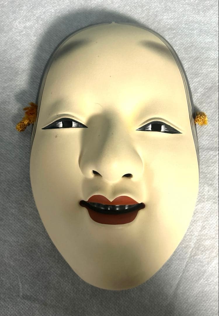 小面　能面 陶器 在明あり