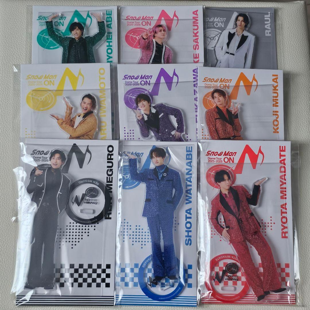  Man Dome Tour 2025-2026 ON アクスタセット