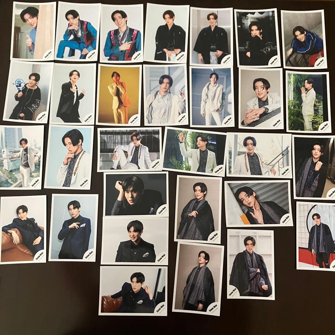 目黒蓮 個人写真 242枚まとめ売り Man