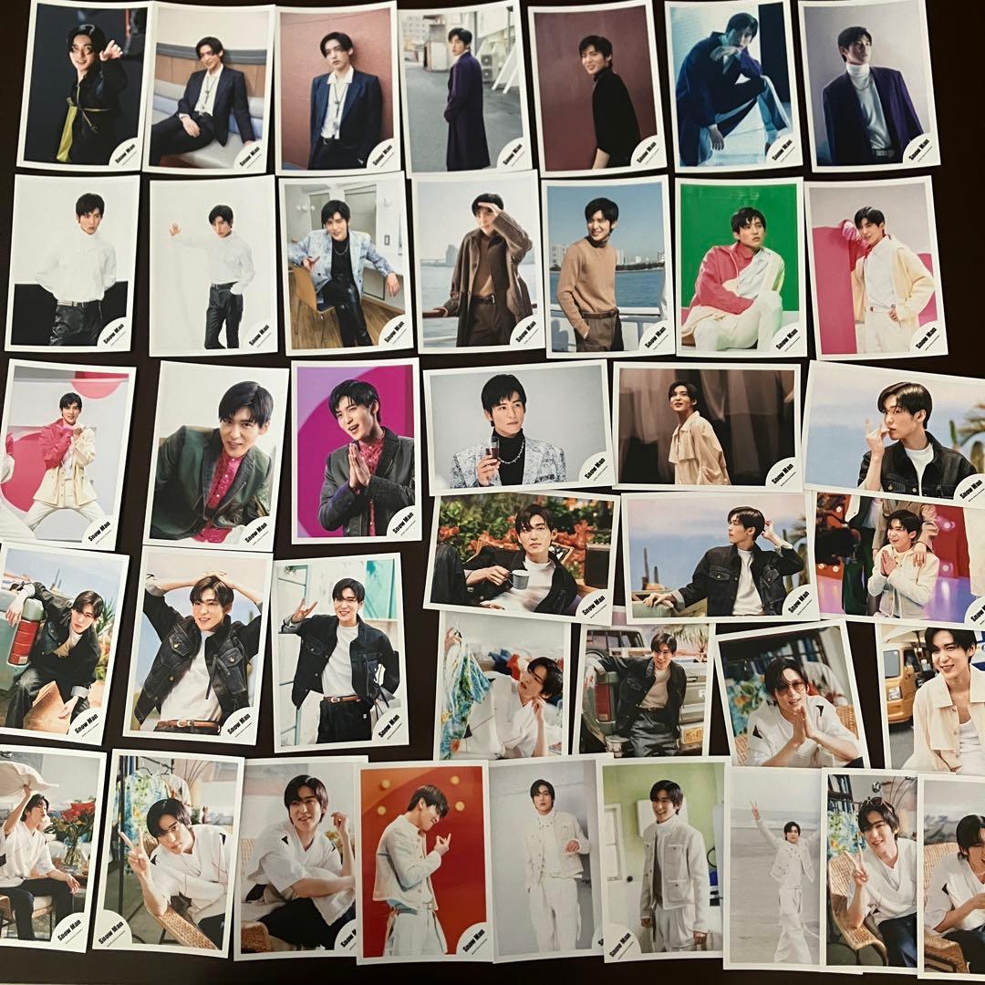 目黒蓮 個人写真 242枚まとめ売り Man