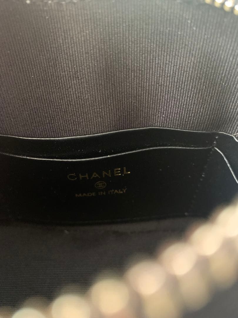 CHANELシャネル ショルダーバッグ チェーンバック　ノベルティ　黒