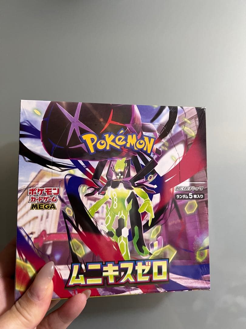 ポケモンカード　ムニキスゼロ　新品、未開封、シュリンク付き【1ボックス】