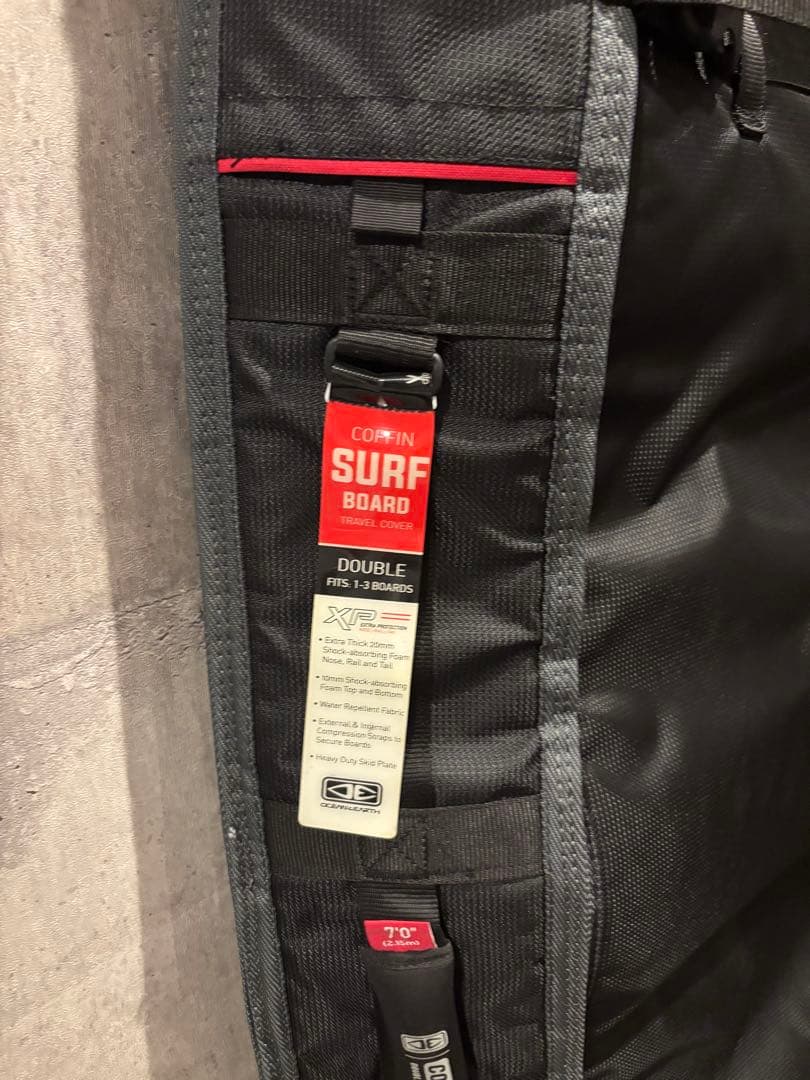 Ocean &ease7.0サーフボードケース、2本用