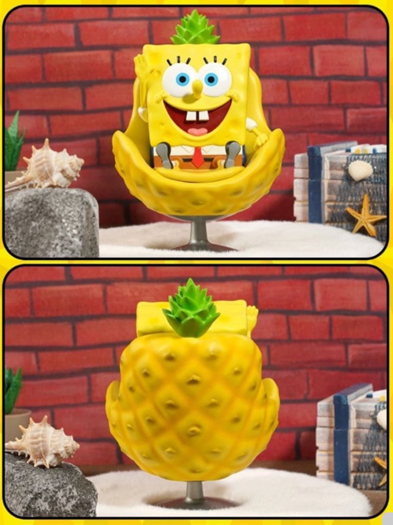 スポンジ・ボブ　スタチュー　リラックスタイム　フィギュア　置物
