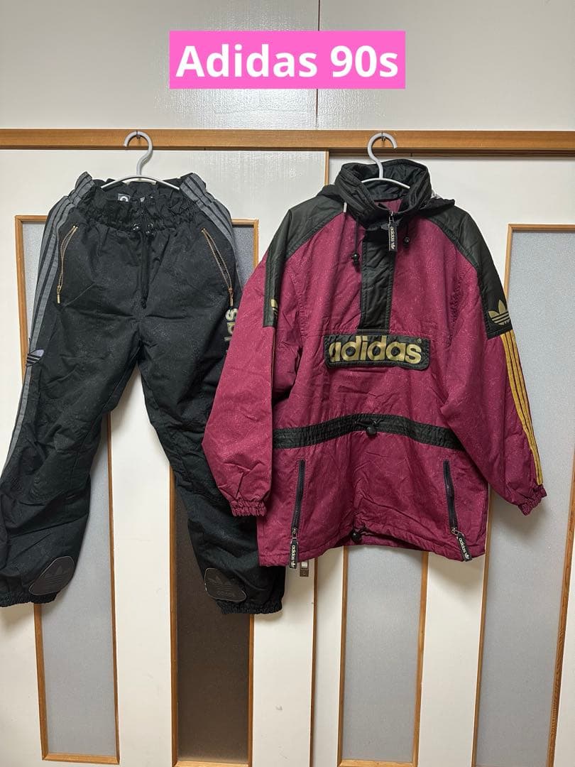 【希少】adidas　アディダス　スキーウェア　 GEAR　80～90s