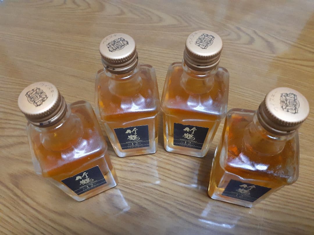 竹鶴12年 50mlボトル 4本セット