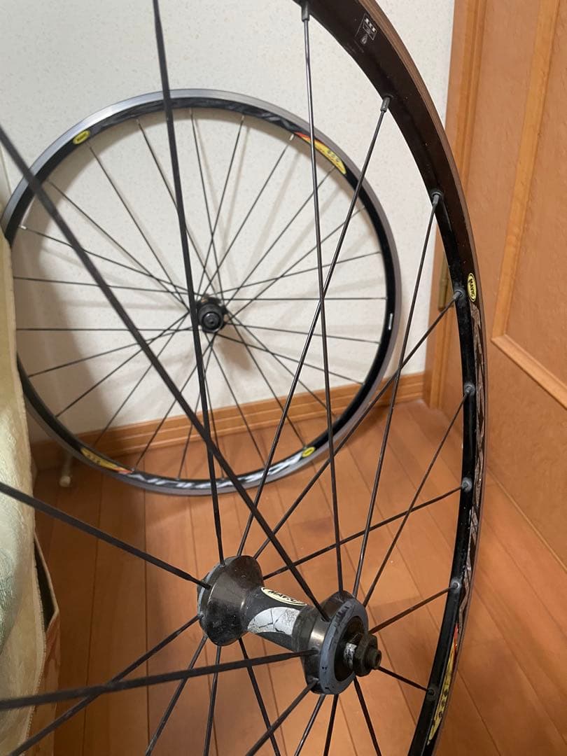 MAVIC Ksyrium Equipe ホイール前後 2005年頃モデル？