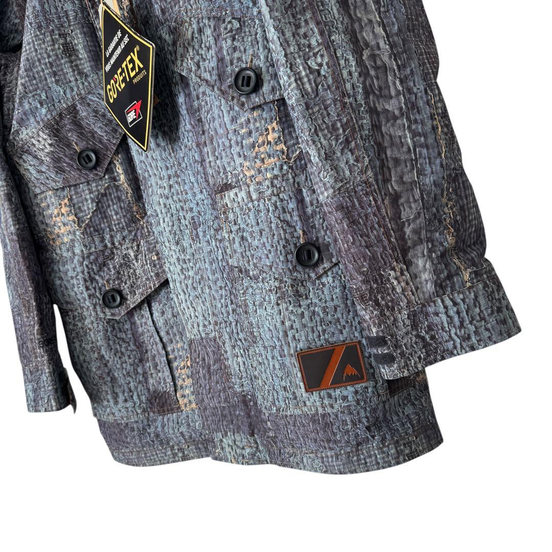 新品タグ付き バートン ゴアテックス DUNE ジャケット メンズ S ブルー系