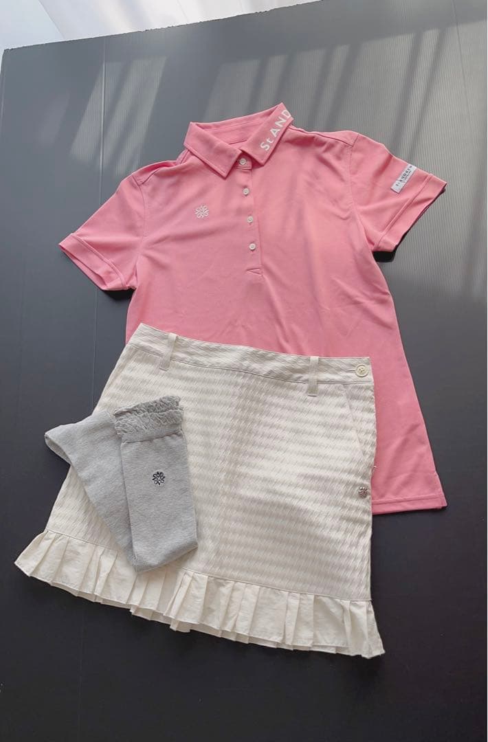 セントアンドリュース　③点セット　ポロシャツ　スカート　ニーハイ