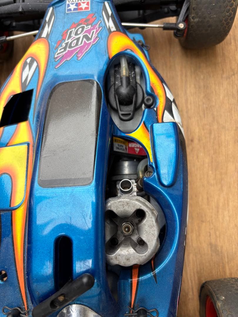 L*y様 ジャンク　タミヤオフロードカー　NDF-01　ナイトロサンダー　エンジ