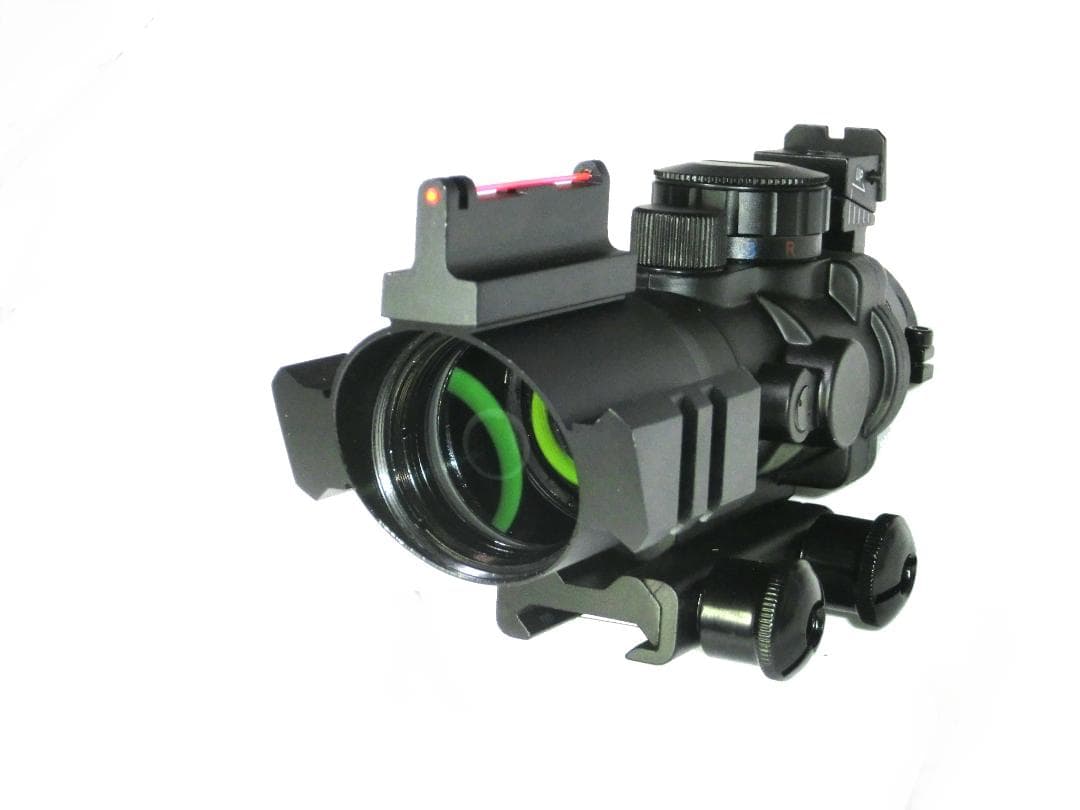 Trijicon型ACOG4倍X32赤緑青発光イルミネーテッドスコープ新品
