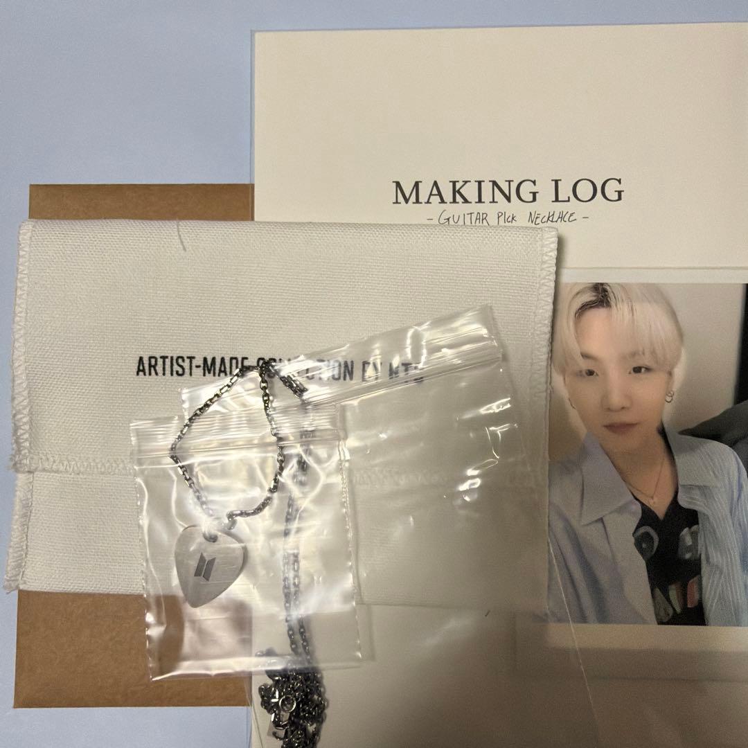 ギターピックネックレス フォトカード付き