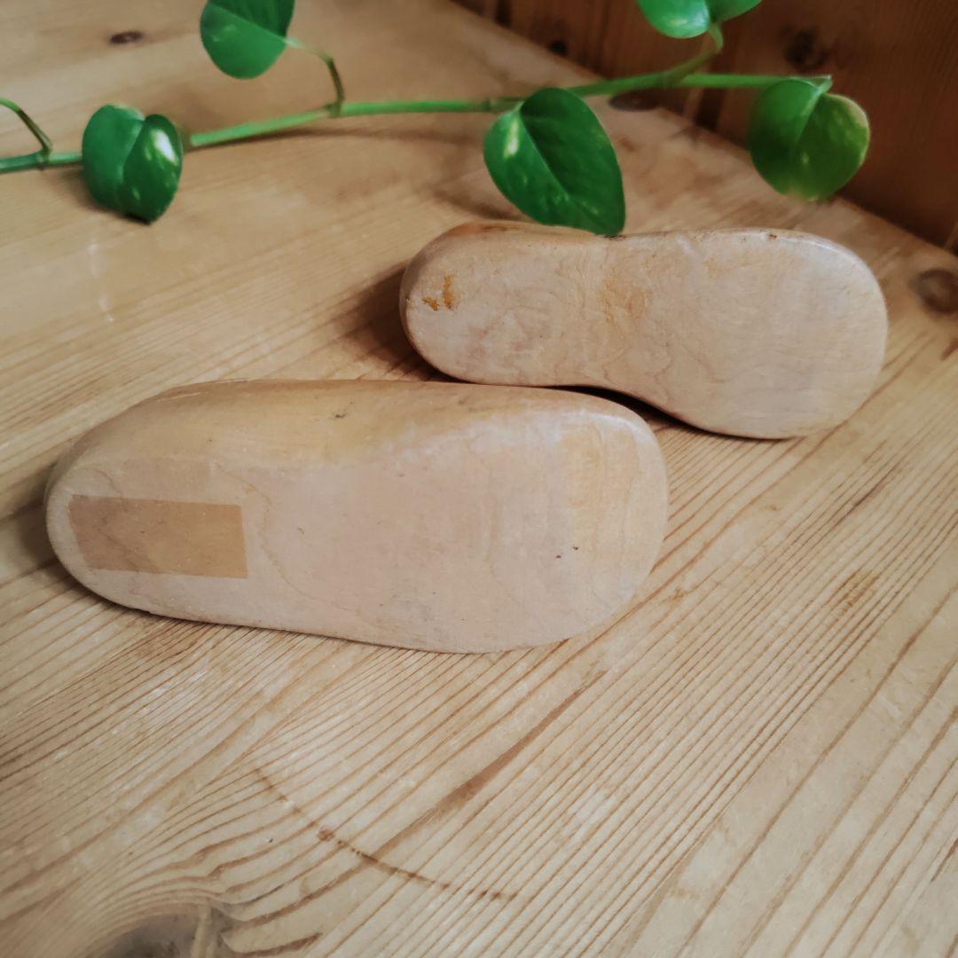 アンティーク　シューモールド　木の靴型