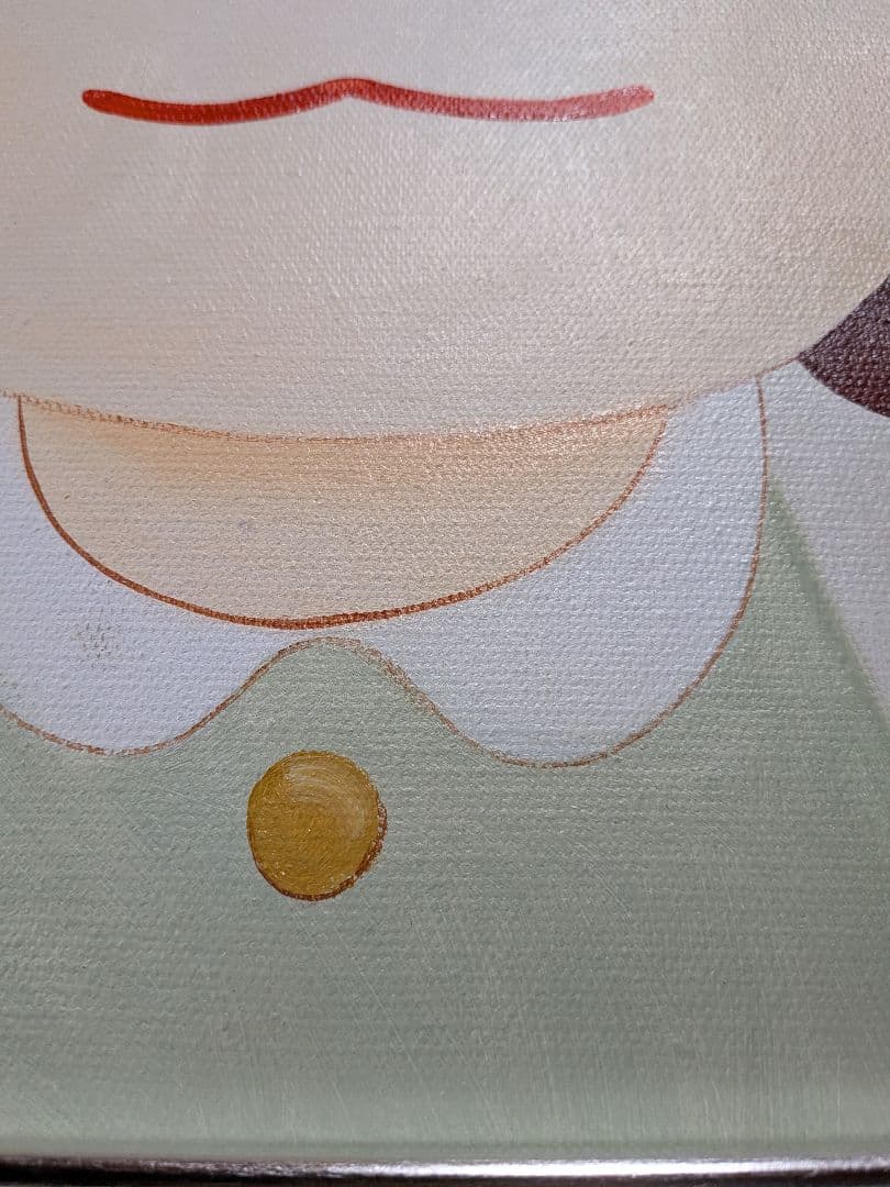 【油彩画】(奈良美智)［手描き作品]「1点物」