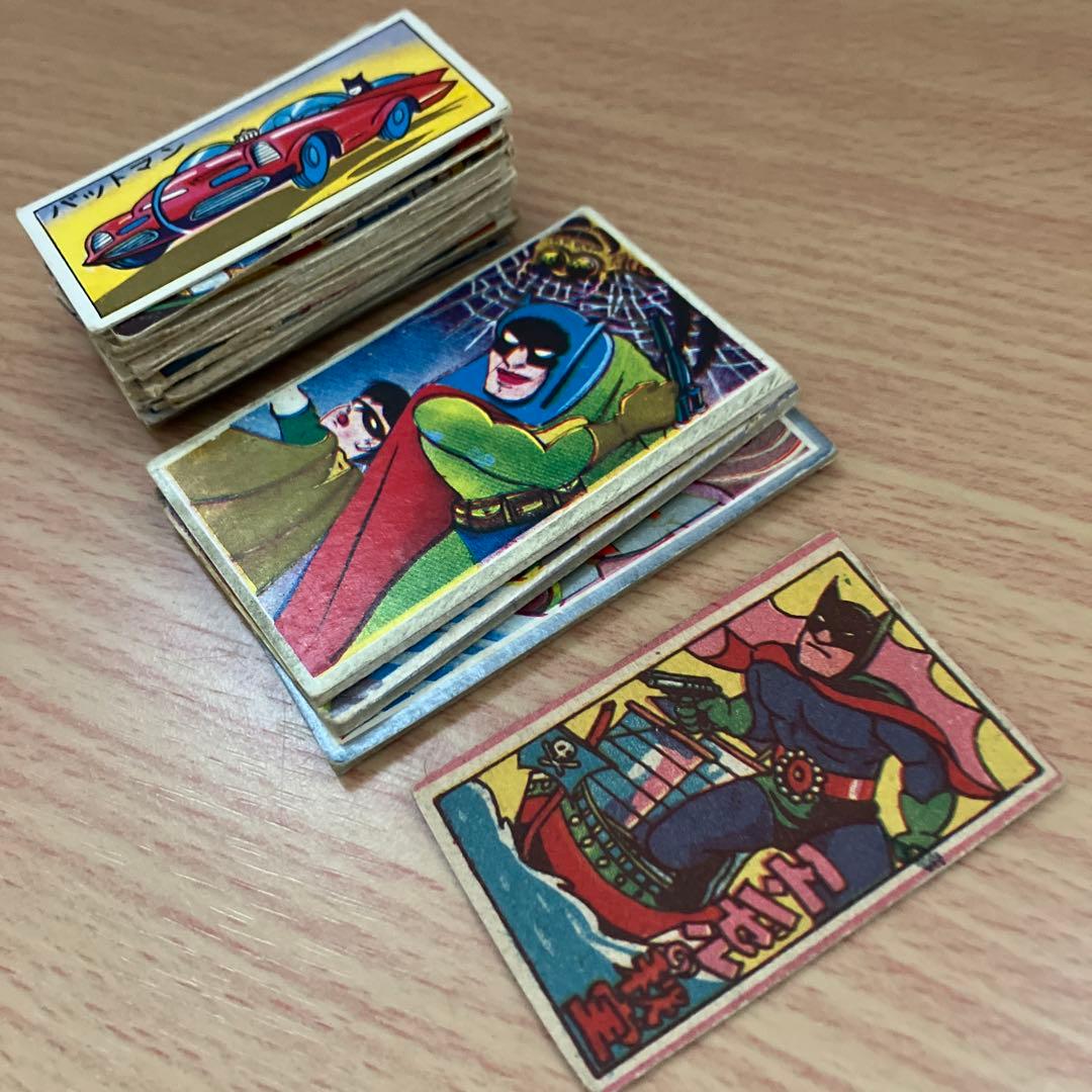 昭和レトロ★★めんこ メンコ 面子 ★バットマン★30枚