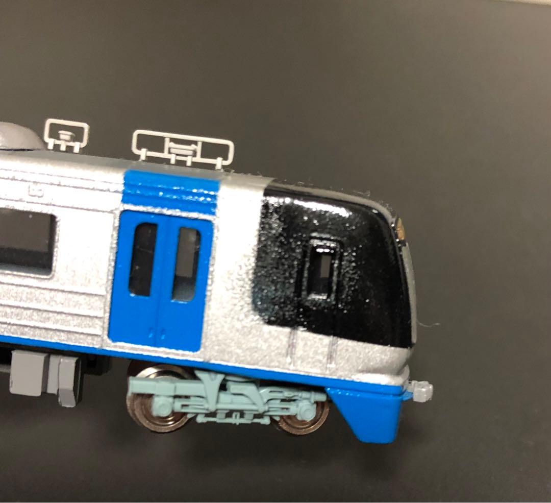 管理番号1602 北総9100形Nゲージ イエロートレイン金属製キット組立品8両