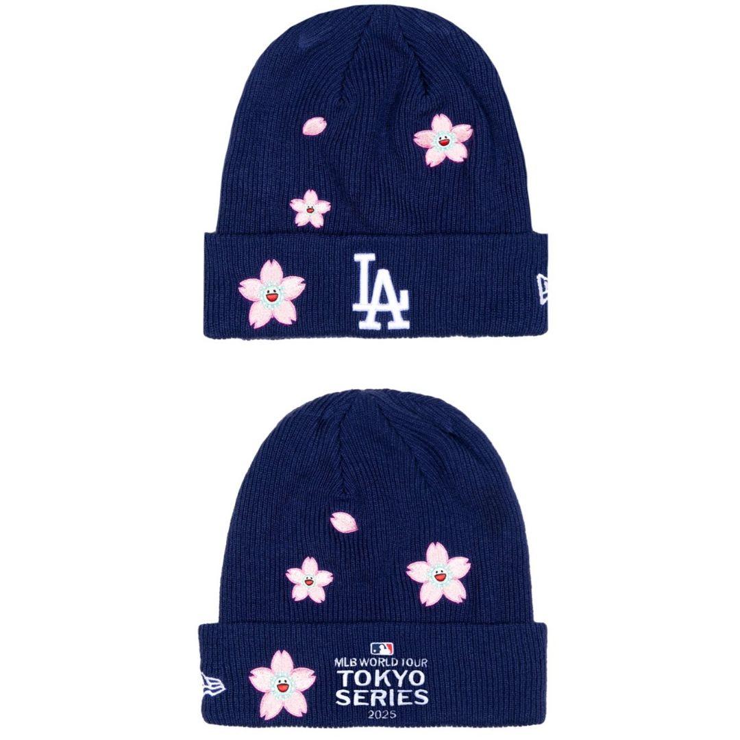 村上隆 MLB ワールドツアー 東京シリーズ 2025 ドジャース ビーニー ①