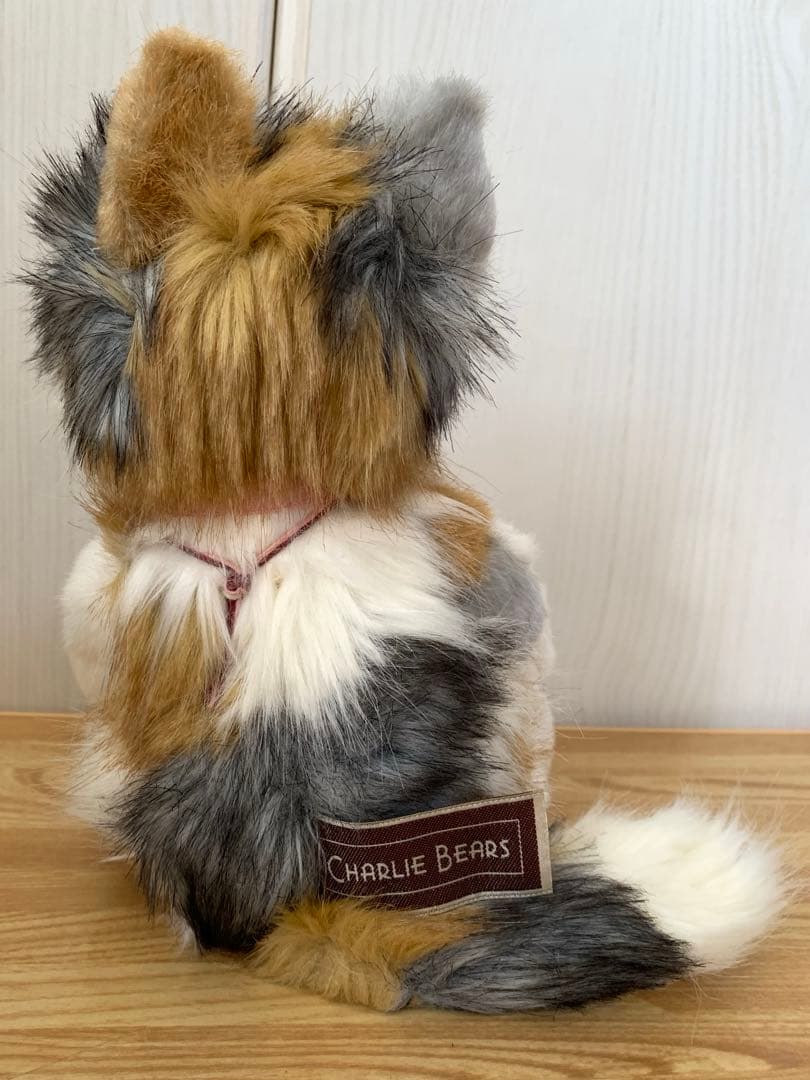チャーリーベアーズ　レア　三毛猫　テディベア
