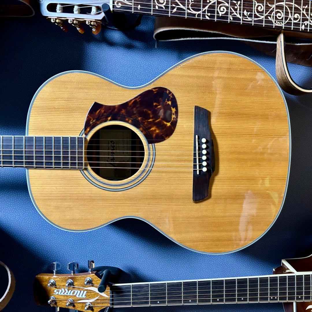 【美品エレアコ】James J500A/ova トップ単板　ソフトケース付き