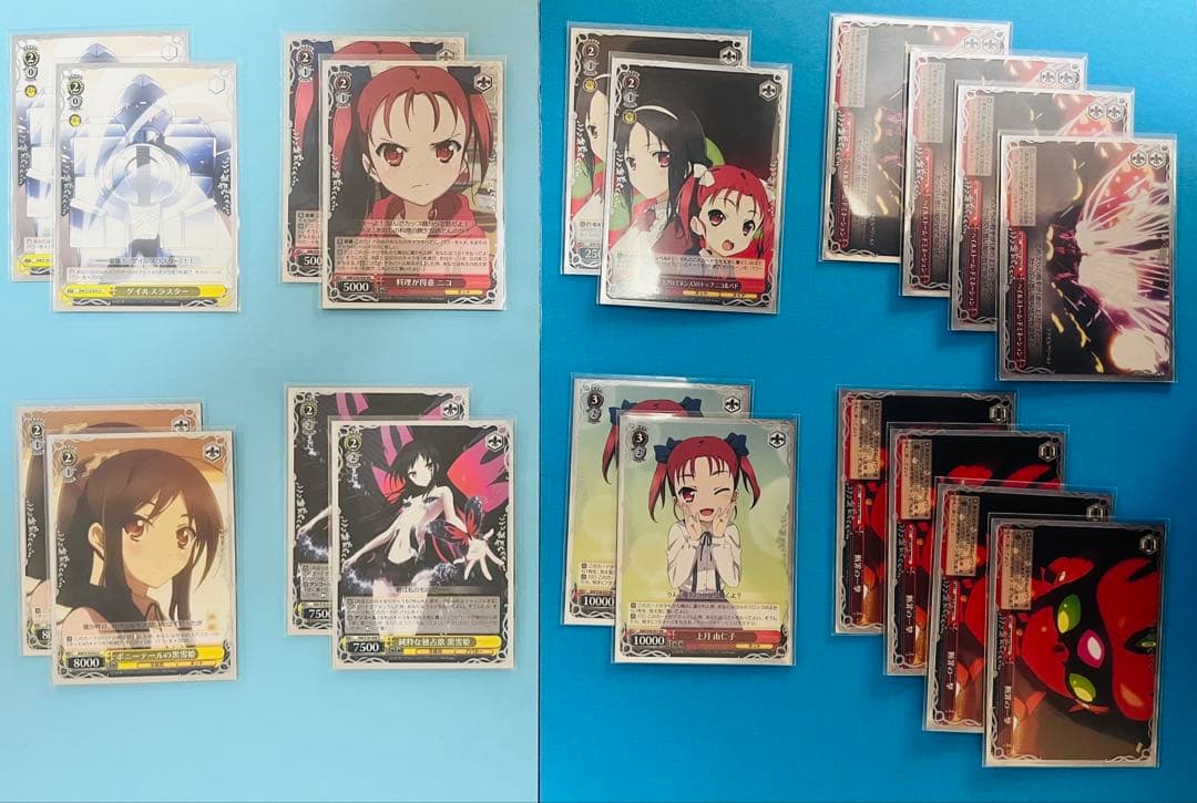 ヴァイスシュヴァルツ アクセルワールドデッキ 黒雪姫スリーブ&デッキパーツ付き