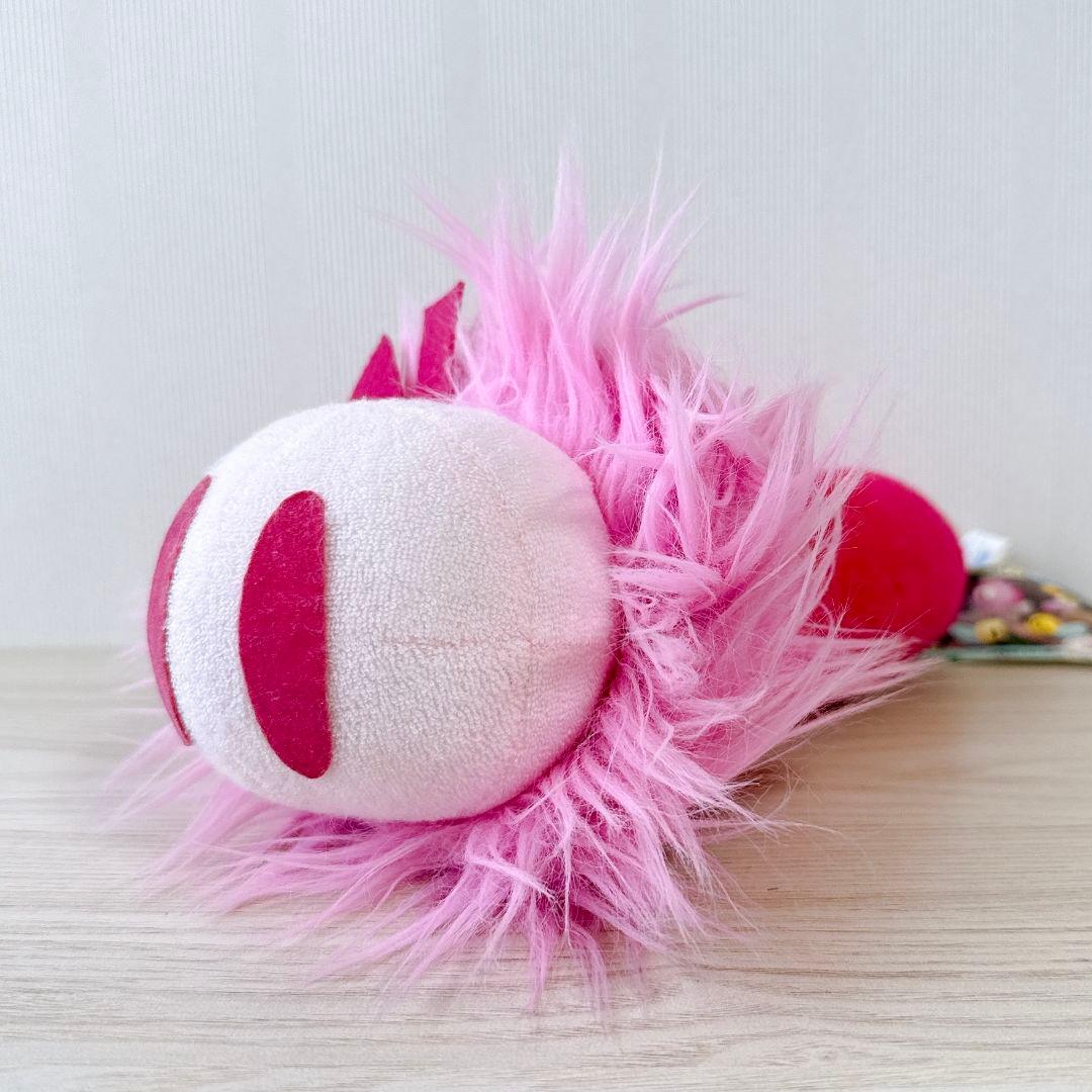 ニャッキ　ブルブルふんわり　ぬいぐるみ　ピンク　レア