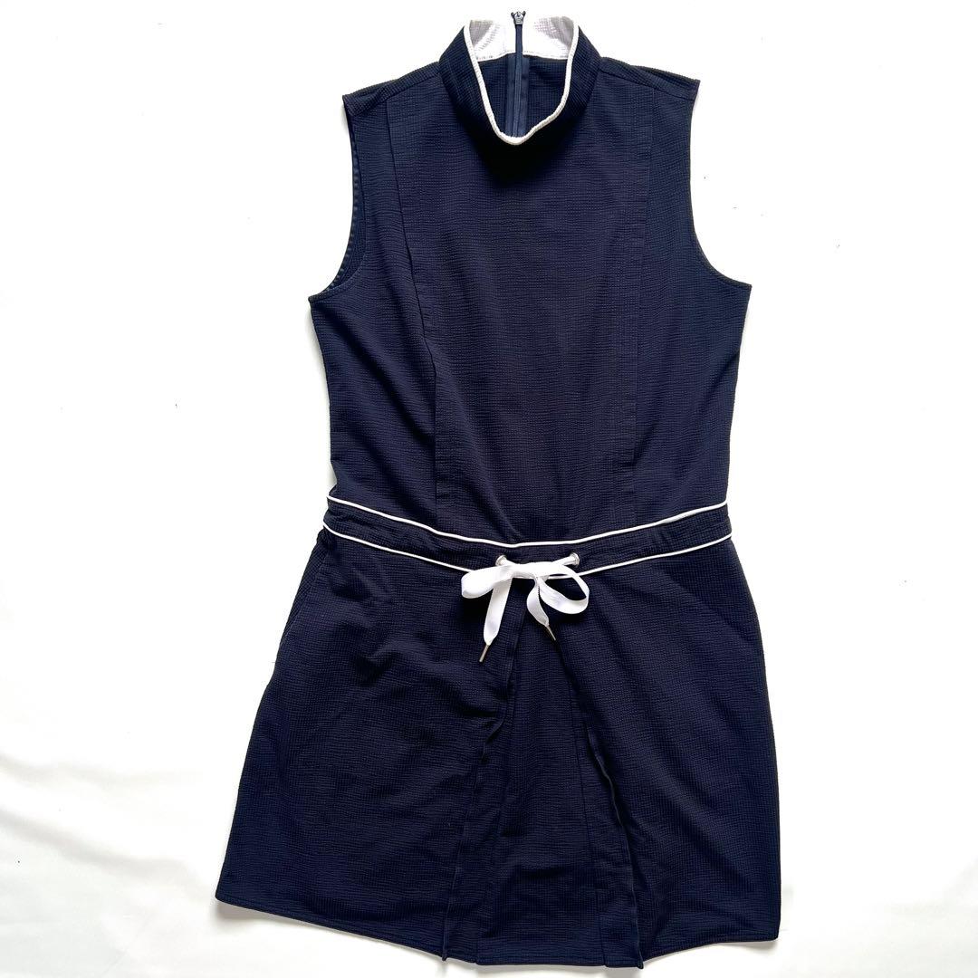 LANVINSPORT ランバンスポール　ノースリーブ　ワンピース　モックネック