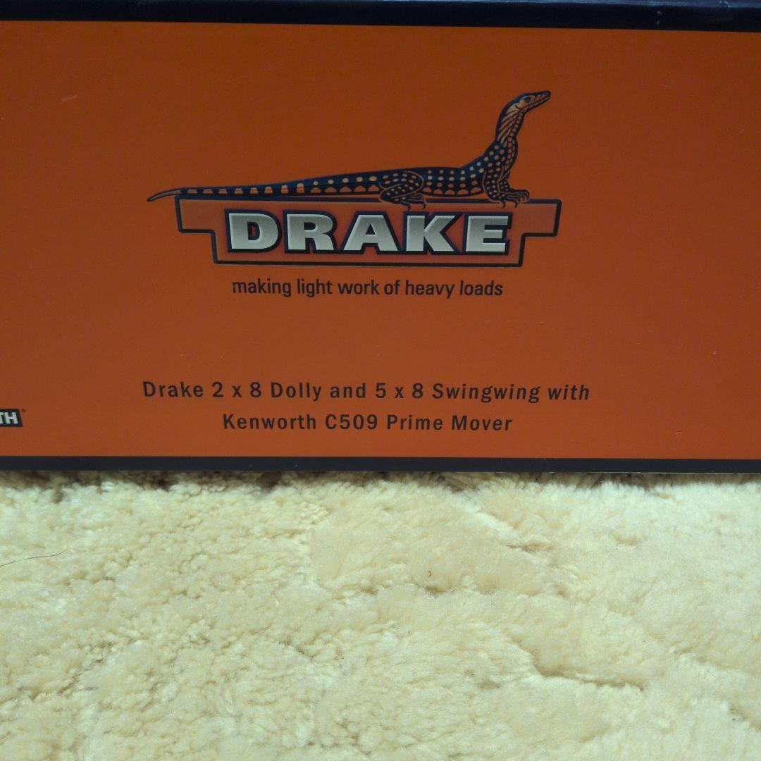 【新品未使用】DRAKE トレーラー模型 黒