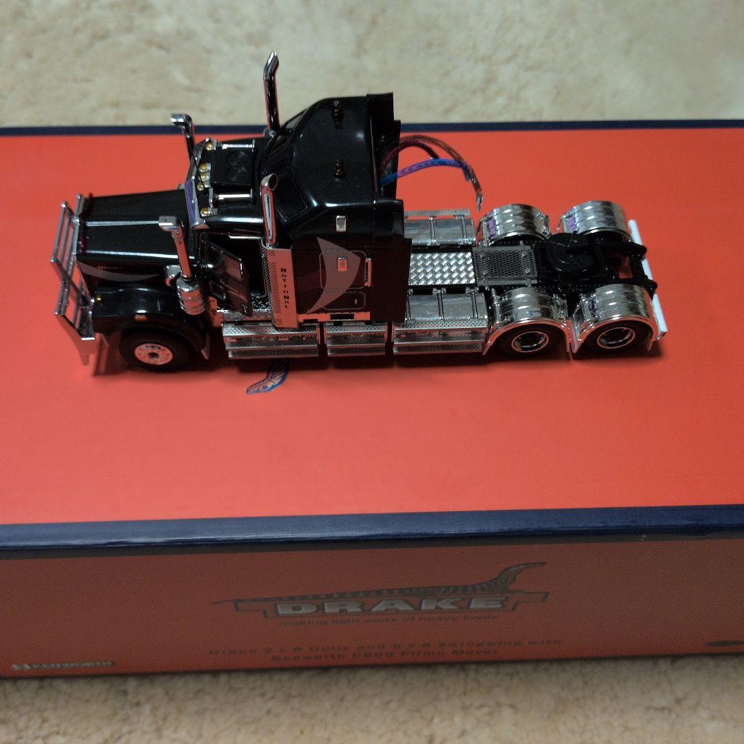 【新品未使用】DRAKE トレーラー模型 黒