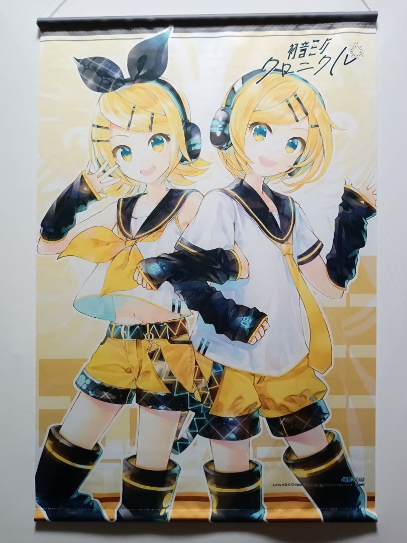 鏡音リン レン タペストリー 初音ミク クロニクル KEI