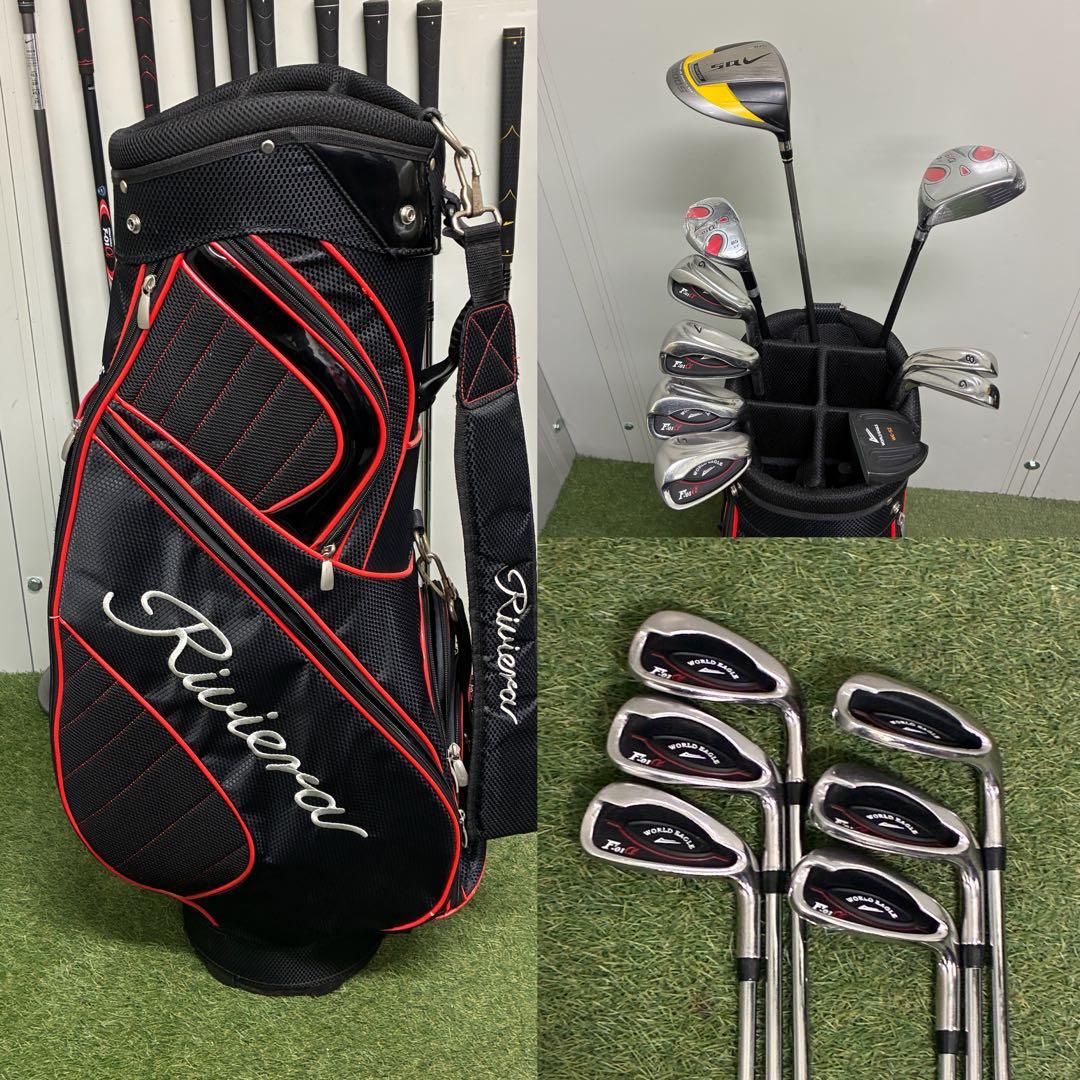 メンズゴルフクラブセット　【NIKE】【ナイキ】【Riviera】【ウッド未使用