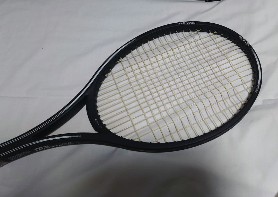 ［未使用］SNAUWAERT JHON MCENROE テニス　ラケット　限定