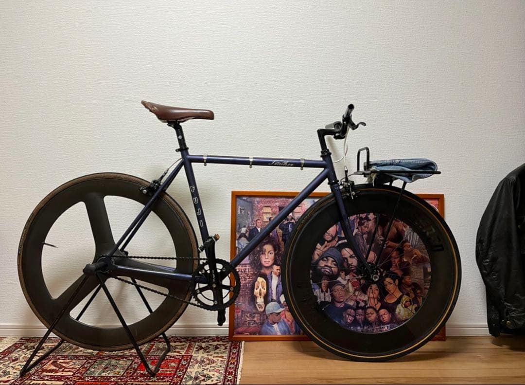 カーボンバトンホイール リア 700c 幅120