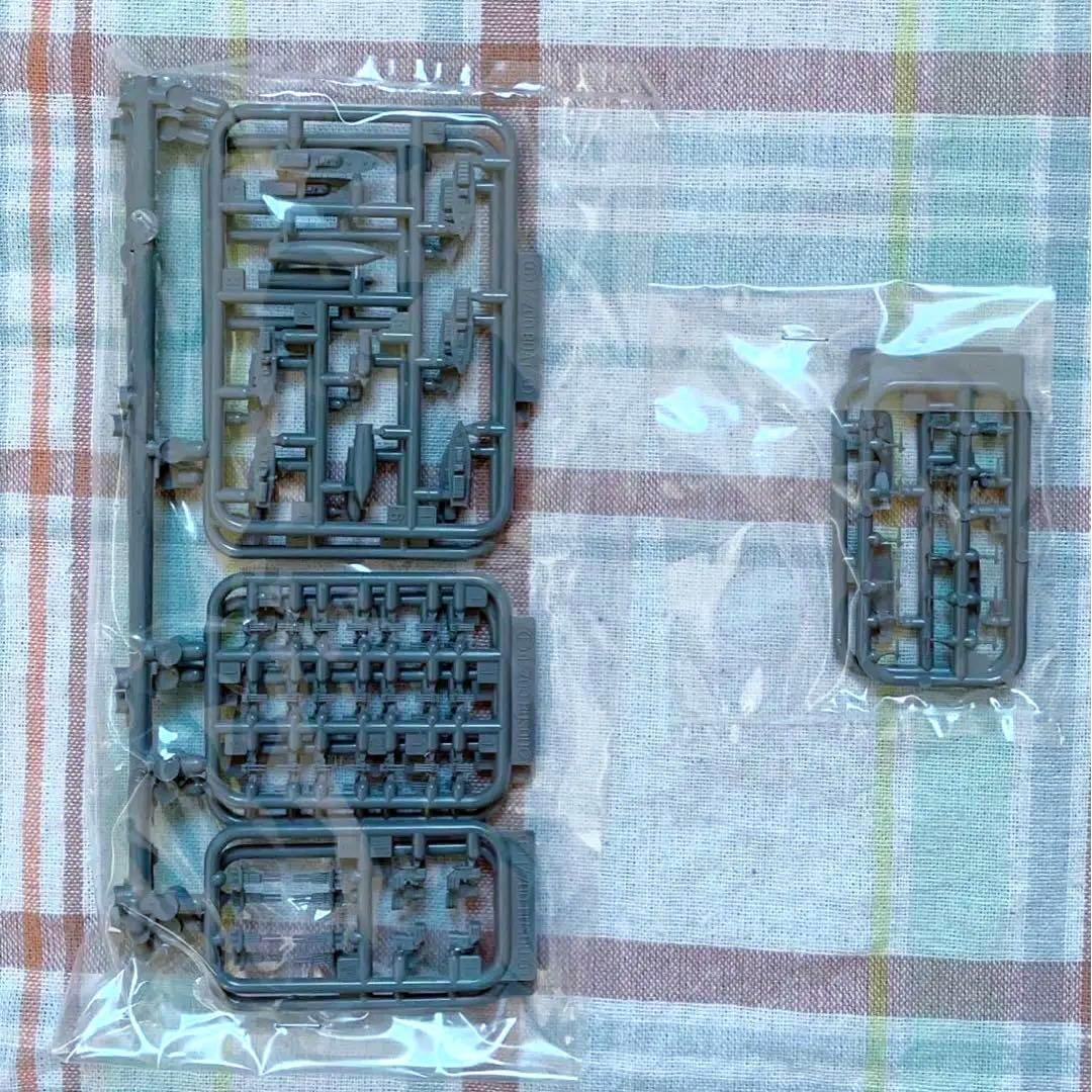 限定品 フジミ フルハル 1/700 葛城 w/エッチングパーツ&2ピース機銃