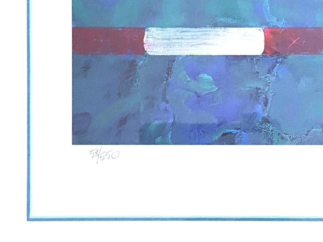 【美品】ロバート・ハインデル★Olympic Swimmer★リトグラフ★額装