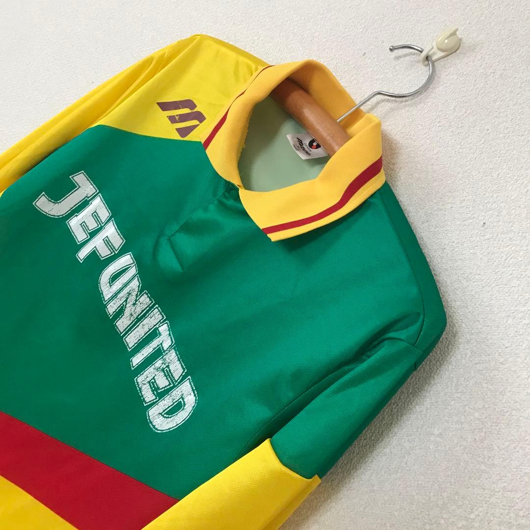 ジェフユナイテッド　Mizuno サッカー　98-6 初期O レア　ユニフォーム