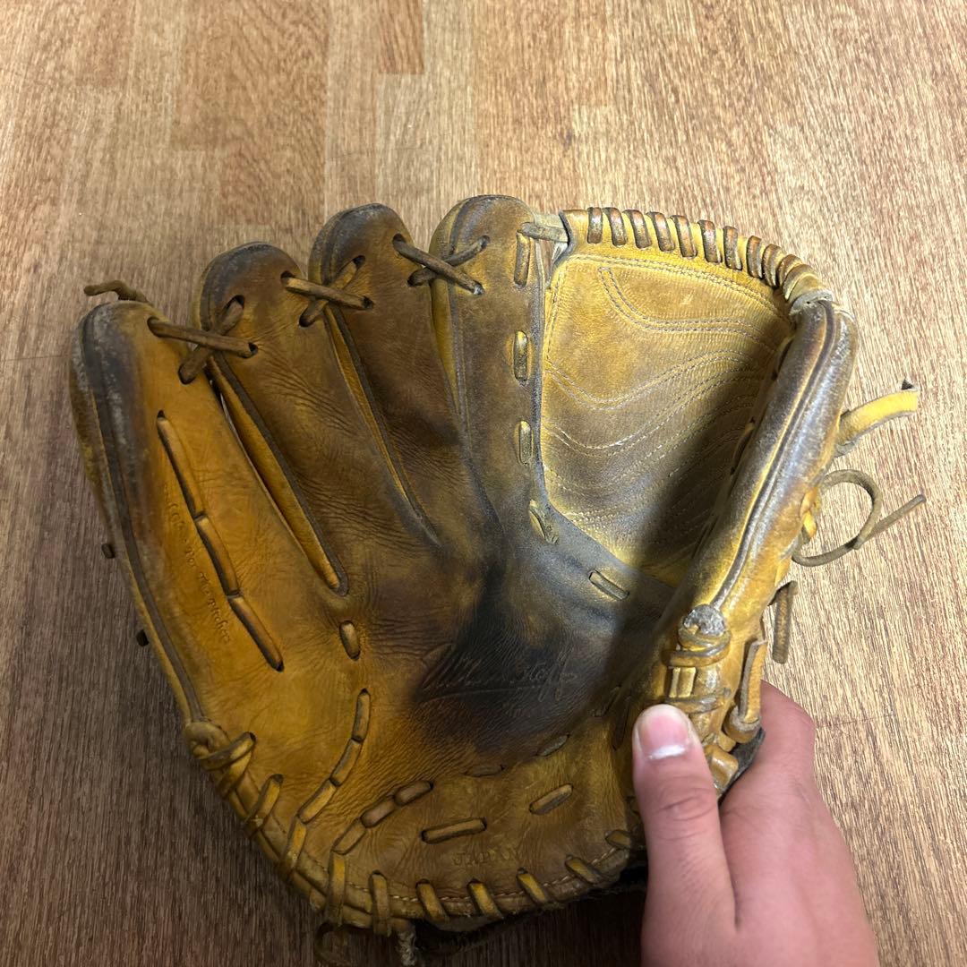 Wilson 硬式野球グローブ イエロー