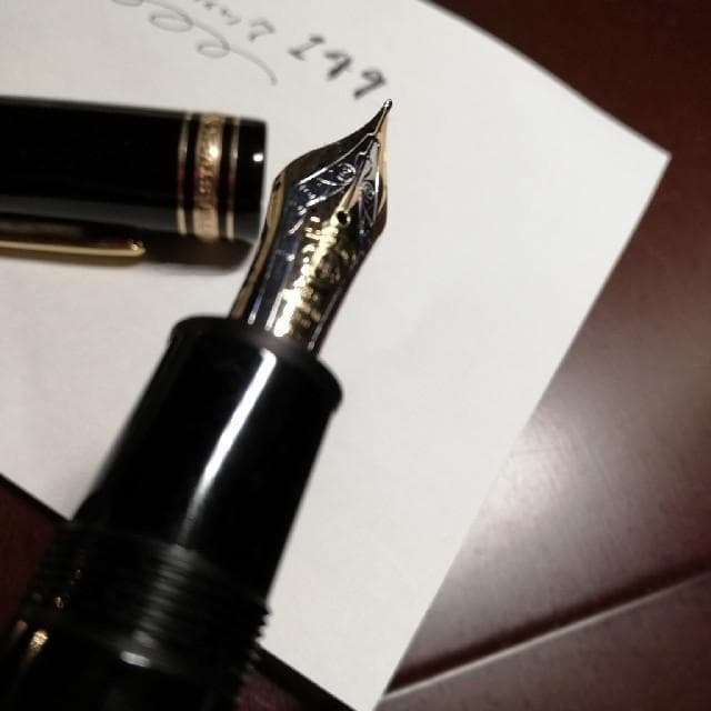 本物！モンブラン マイスターシュテュック 149 　18金Mサイズカスタマイズ