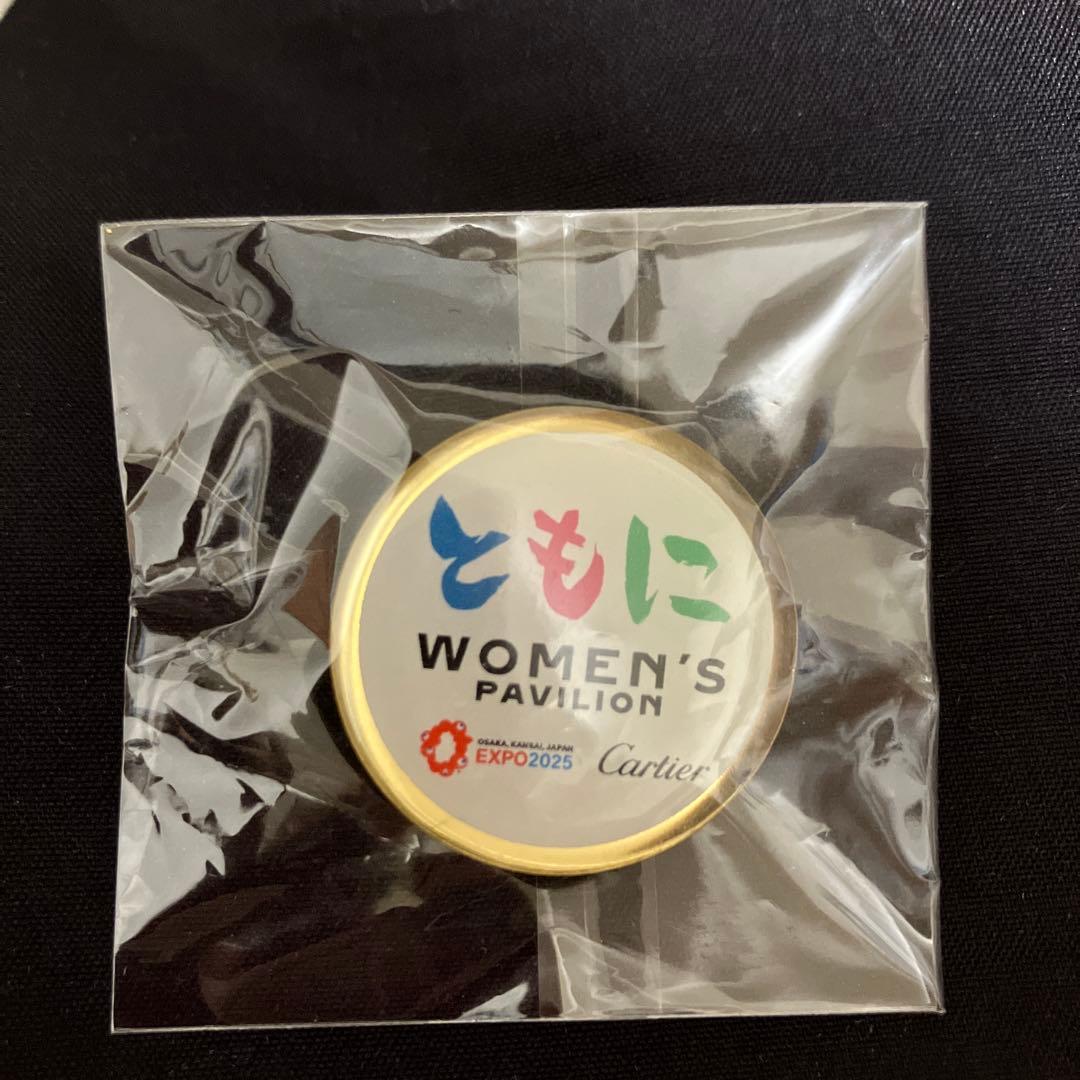 【非売品】大阪関西万博 ウーマンズパビリオン カルティエ ピンバッジ
