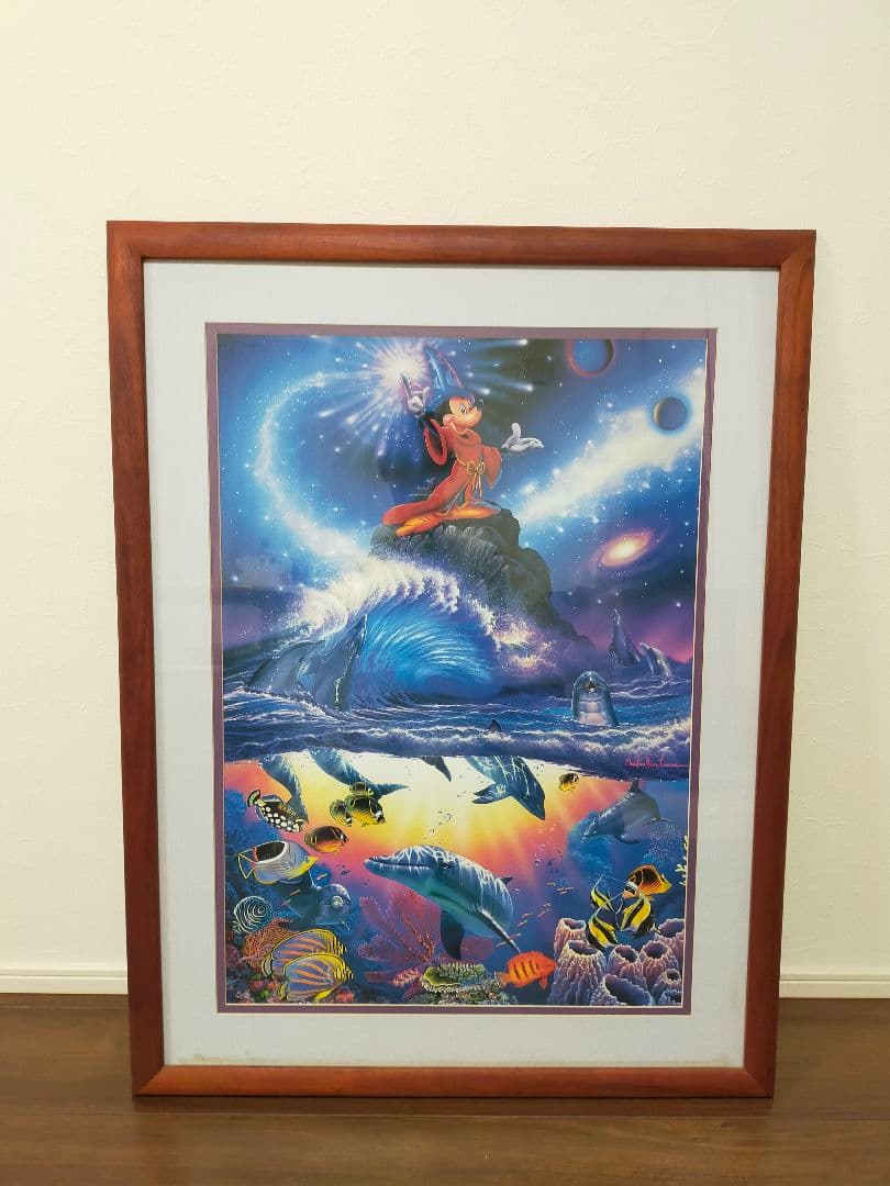 ミッキーマウスの絵　ラッセン