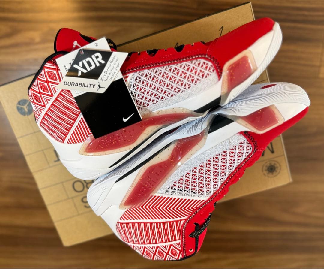 ナイキ エア ジョーダン 38 PF 新品 タグ付き　レッド　27.5cm