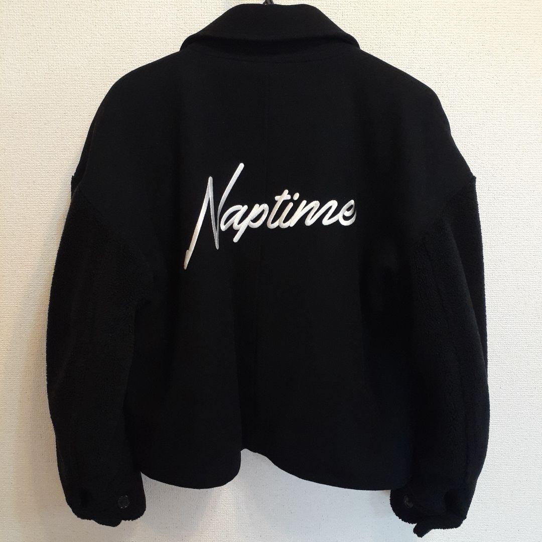 Naptime. Nissy 西島隆弘　ボアジャケット　ブラック Mサイズ
