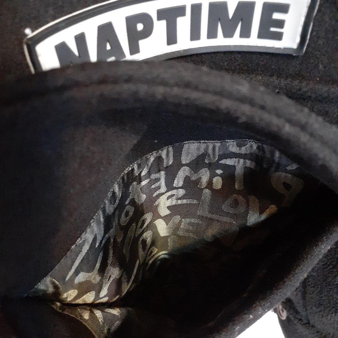 Naptime. Nissy 西島隆弘　ボアジャケット　ブラック Mサイズ