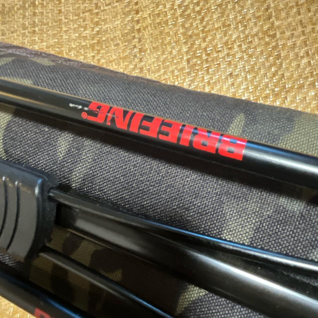 BRIEFING SELF STAND CARRY／MULTICAM BLACK