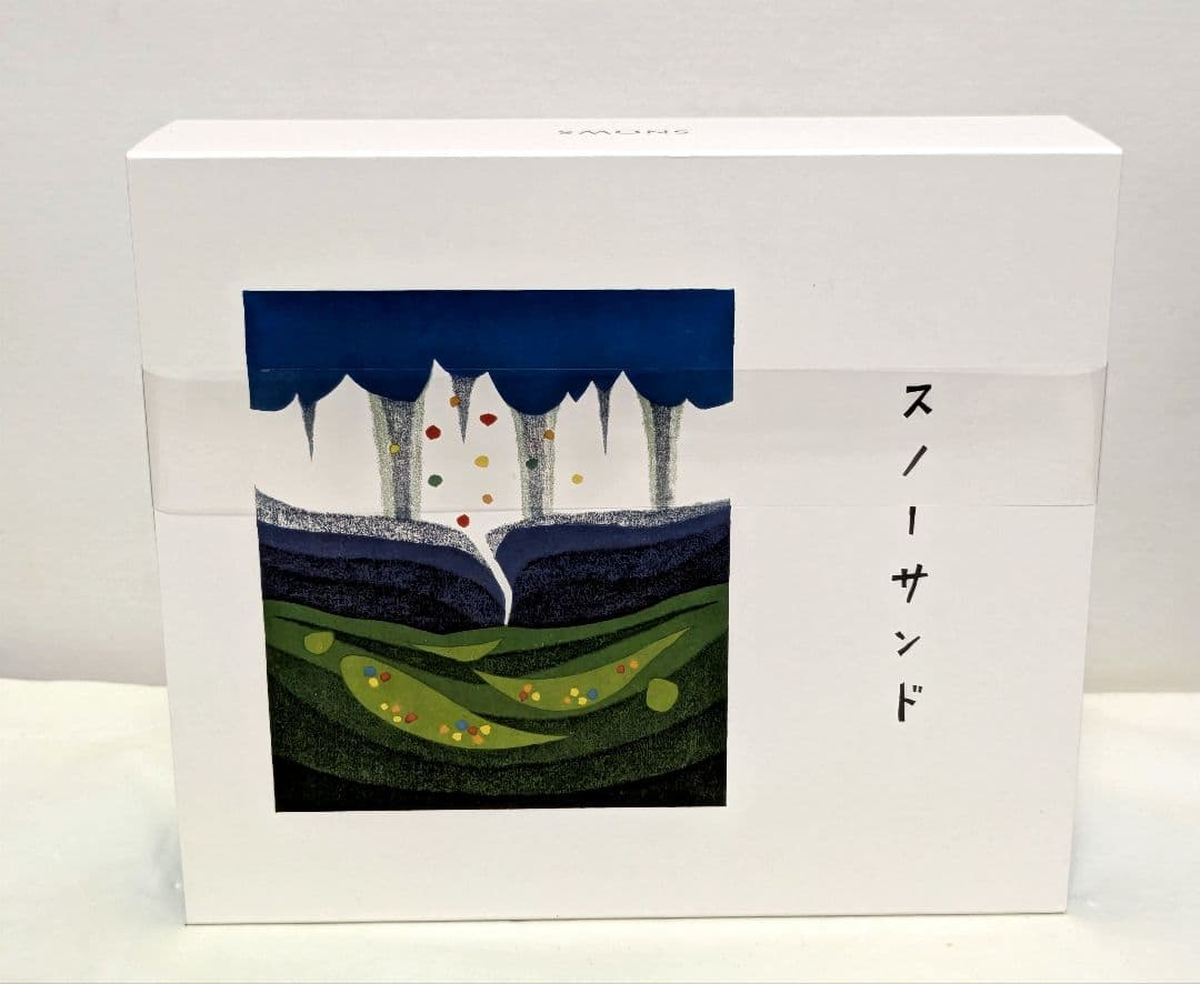 S 冬季限定　森の幹　(白)　スノーチップス　1箱　スノーサンド　1箱