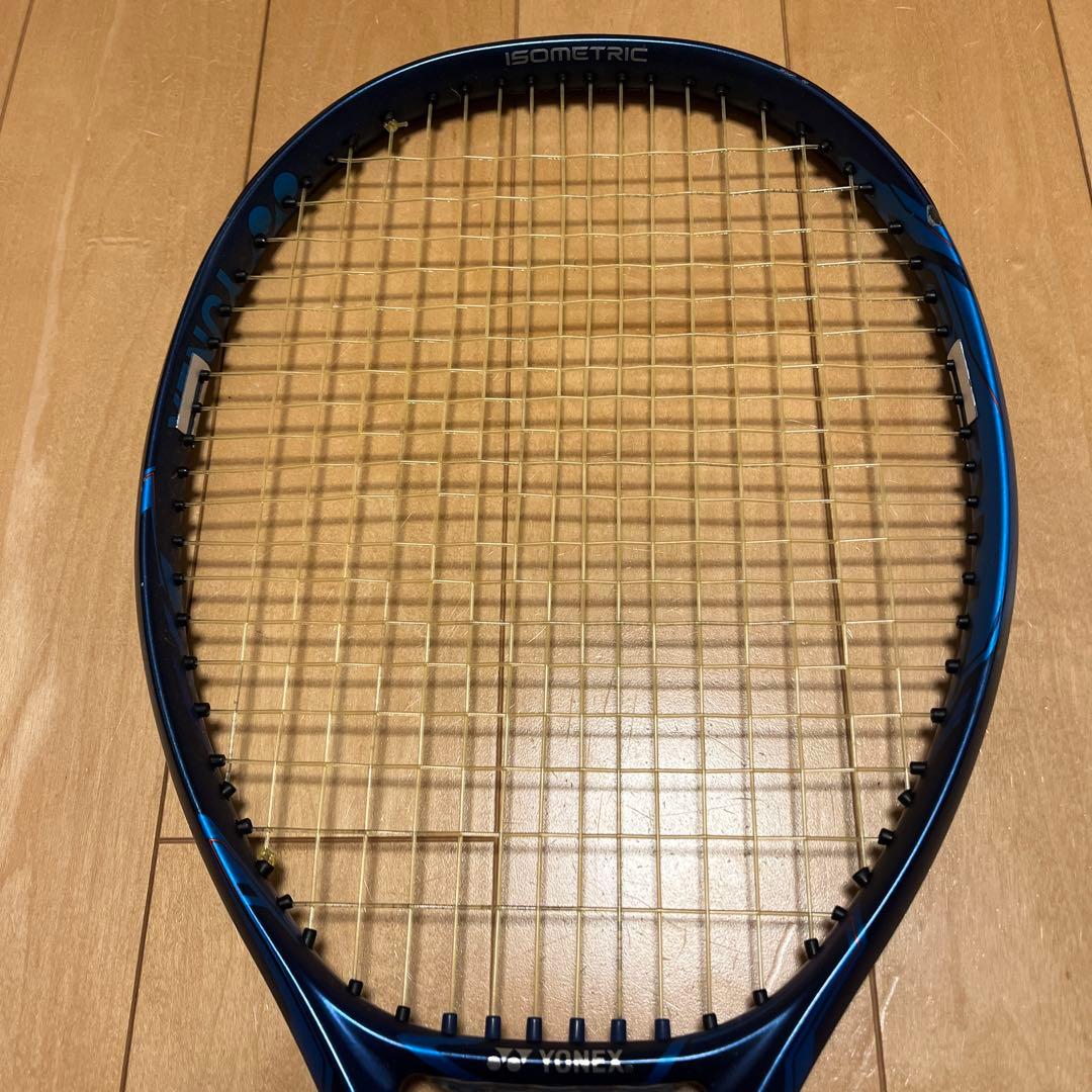 【2本セット】YONEX E ZONE 100 テニスラケット 青