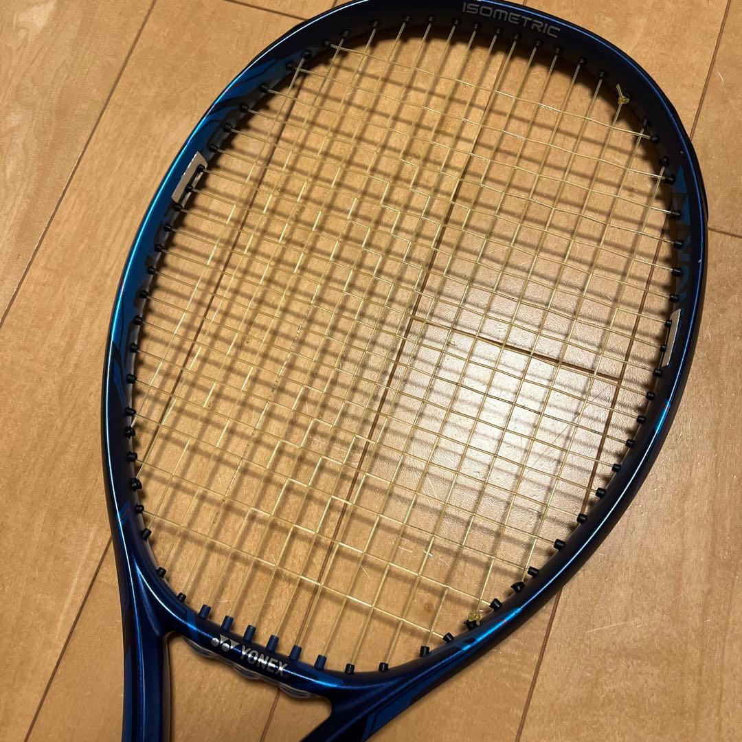 【2本セット】YONEX E ZONE 100 テニスラケット 青