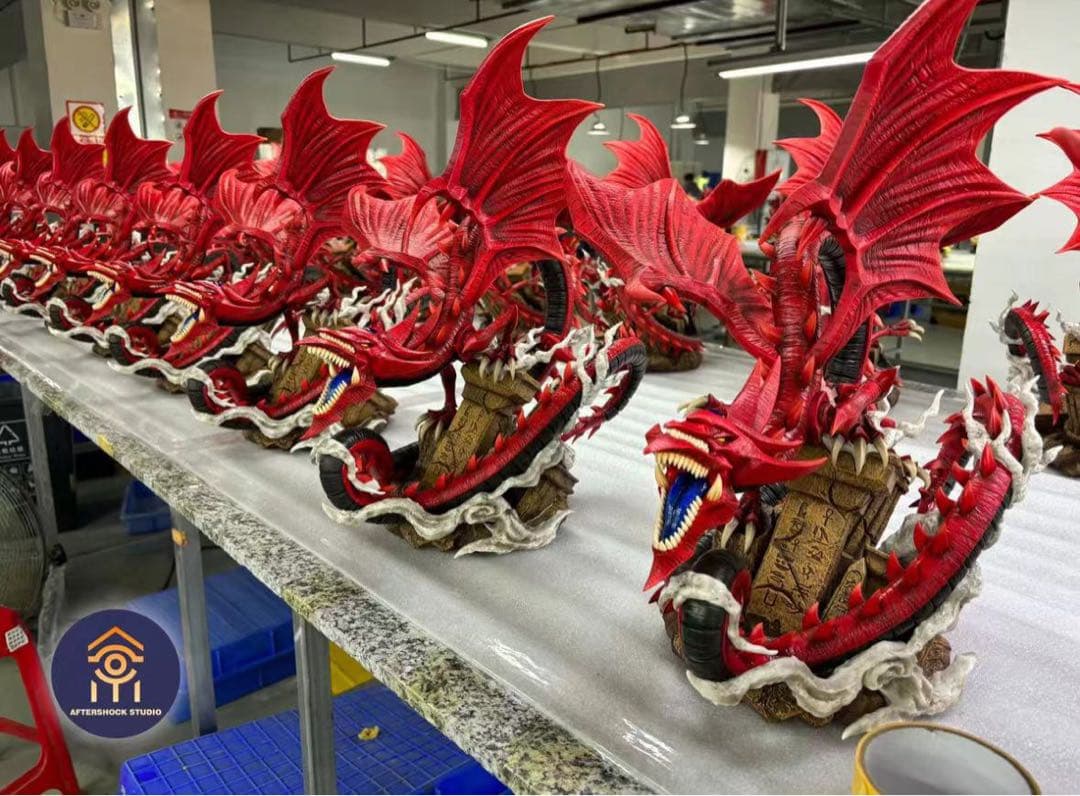 遊戯王 オシリスの天空竜 ガレージキット ガレキ スタチュー