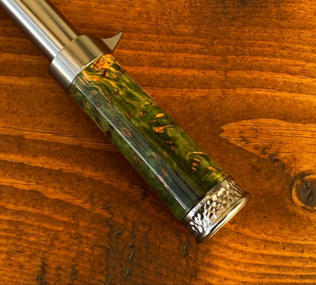 トラウトグリップ　インロッドフェルール　渓流　ベイトロッド　スタビライズドウッド