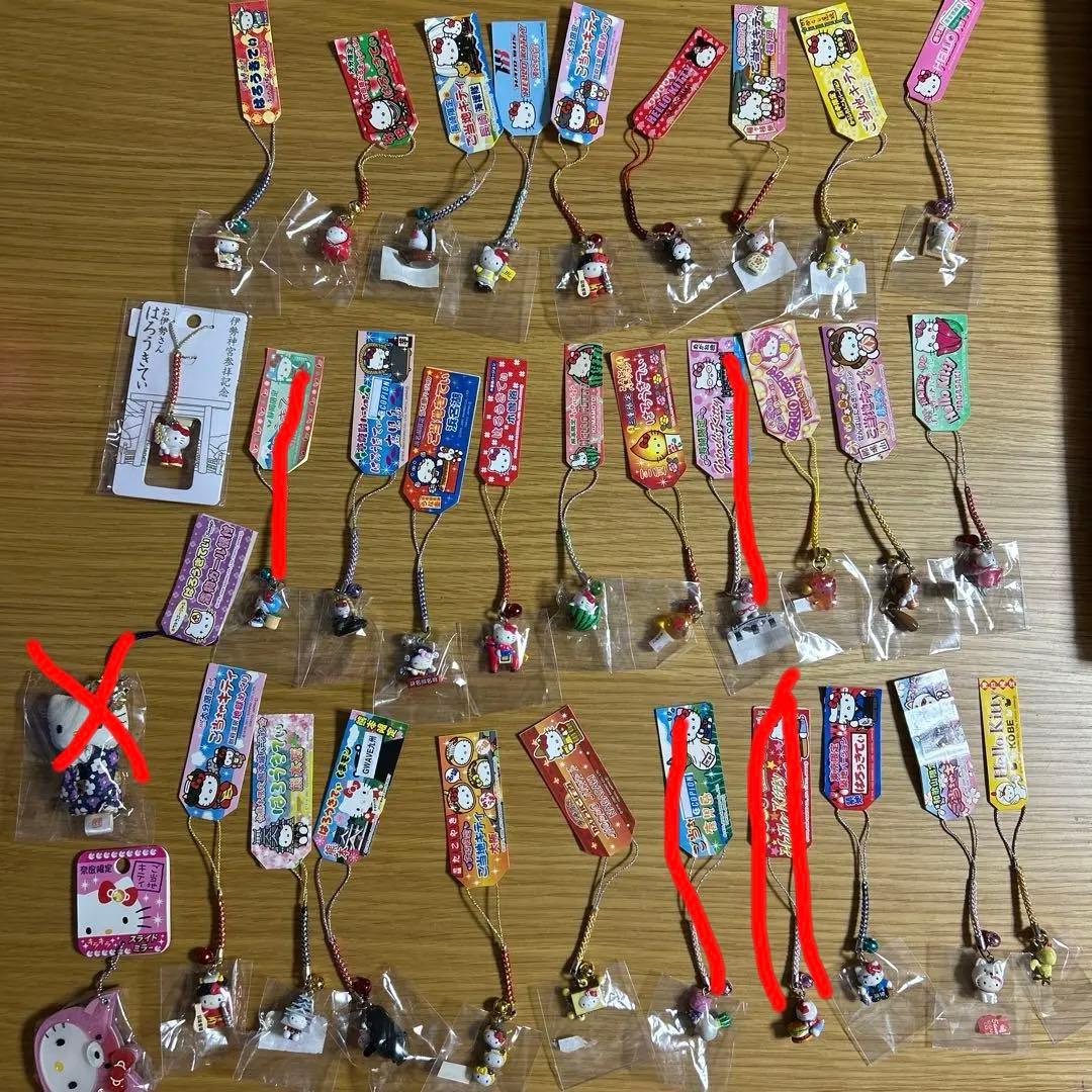 希少★キティちゃん ストラップ ボールペン　ミラー　ぬいぐるみ雑貨　まとめ売り